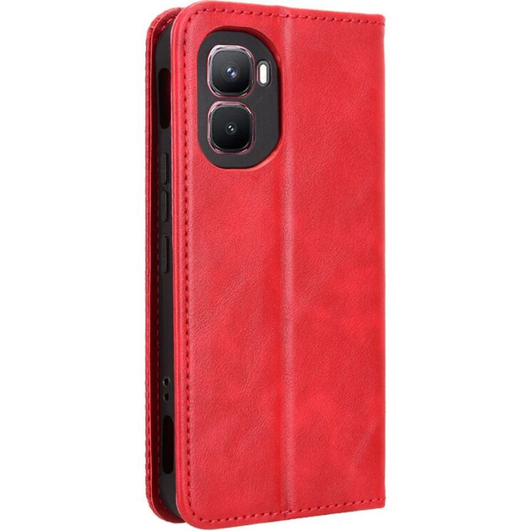 Чехол-книжка Deexe Retro Style для Infinix GT 50 Pro - Red (422402R) Чехол-книжка Deexe Retro Style для Infinix GT 50 Pro - Red: фото 8 из 19