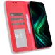 Чехол-книжка Deexe Retro Style для Infinix GT 50 Pro - Red (422402R). Фото 6 из 19