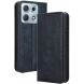 Чехол-книжка Deexe Retro Style для Motorola Edge 70 Max - Blue (435506L). Фото 1 из 18
