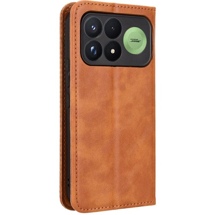 Чохол-книжка Deexe Retro Style для Xiaomi Poco F9 Pro - Brown (429110Z) Чохол-книжка Deexe Retro Style для Xiaomi Poco F9 Pro - Brown: фото 8 з 19