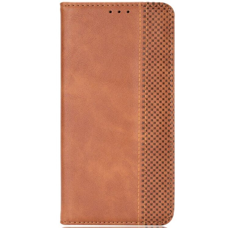 Чохол-книжка Deexe Retro Style для Xiaomi Poco F9 Pro - Brown (429110Z) Чохол-книжка Deexe Retro Style для Xiaomi Poco F9 Pro - Brown: фото 4 з 19