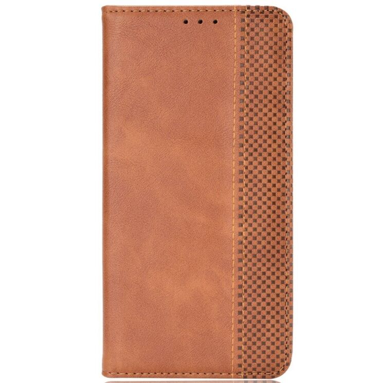 Чехол-книжка Deexe Retro Style для Xiaomi Poco X8 Pro - Brown: фото 4 из 20