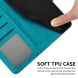 Чехол-книжка Deexe Stage Case для Infinix Hot 40 / 40 Pro / Tecno Spark 20 Pro - Sapphire (344729DB). Фото 9 из 10