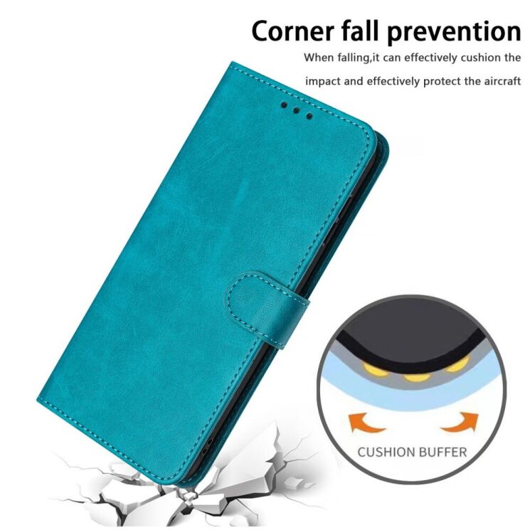 Чехол-книжка Deexe Stage Case для Infinix Hot 40 / 40 Pro / Tecno Spark 20 Pro - Sapphire: фото 7 из 10