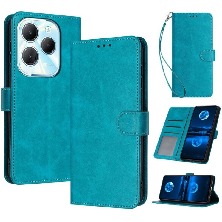 Чохол-книжка Deexe Stage Case для Infinix Hot 40 / 40 Pro / Tecno Spark 20 Pro - Green: фото 1 з 10