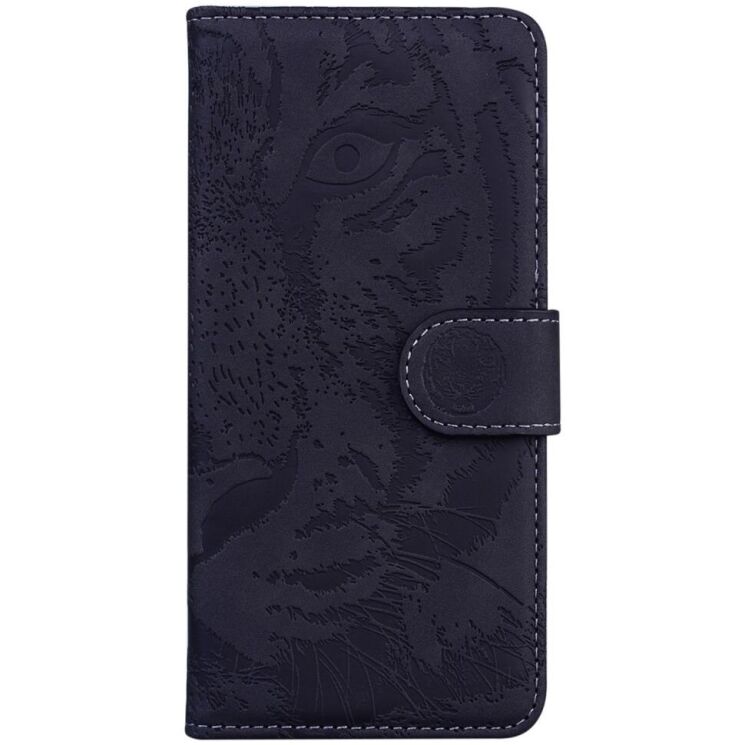 Чохол-книжка Deexe Tiger для Motorola Moto E14 / G04s - Black: фото 5 з 7