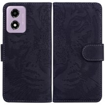Чохол-книжка Deexe Tiger для Motorola Moto E14 / G04s - Black: фото 1 з 7