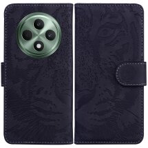 Чохол-книжка Deexe Tiger для OPPO Reno 12 F/FS - Black: фото 1 з 7