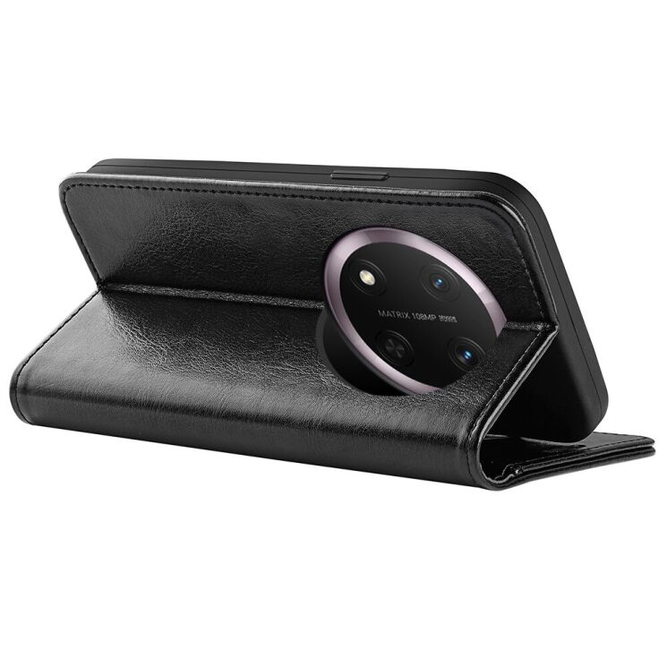 Чехол-книжка Deexe Wallet Style для Honor Magic 7 Lite - Black: фото 4 из 8