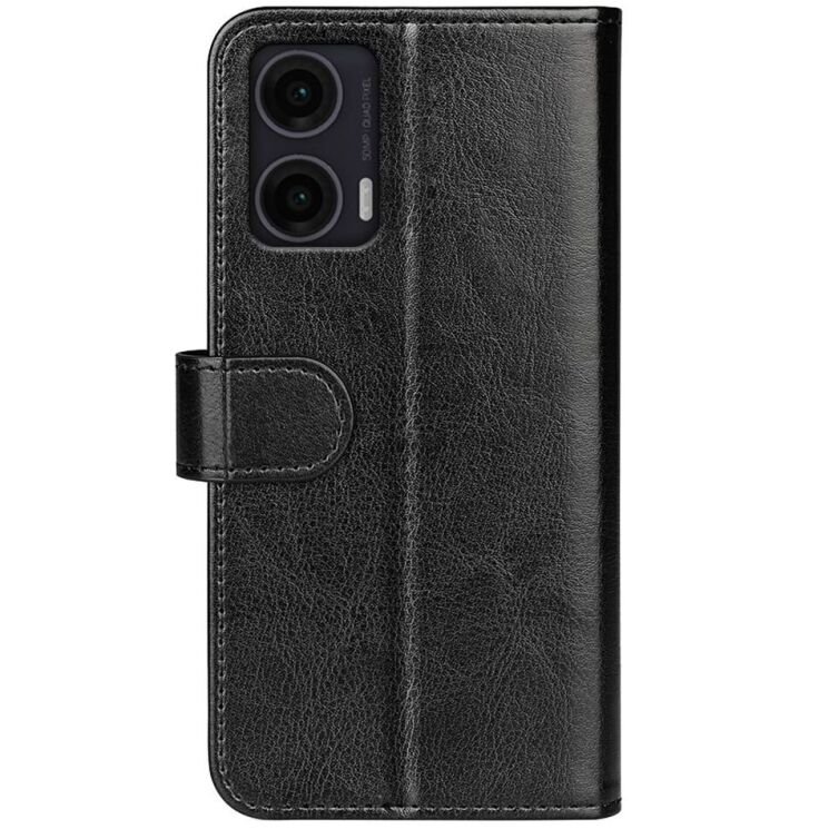 Чохол-книжка Deexe Wallet Style для Motorola Moto G35 - Black: фото 5 з 10