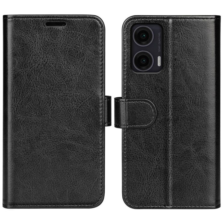Чохол-книжка Deexe Wallet Style для Motorola Moto G35 - Black: фото 1 з 10