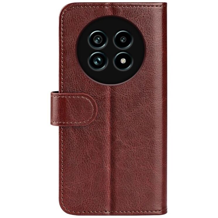 Чехол-книжка Deexe Wallet Style для Realme 13 Pro / 13 Pro Plus - Brown: фото 5 из 6