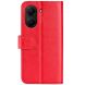 Чехол-книжка Deexe Wallet Style для Xiaomi Poco X7 Pro - Red (371729R). Фото 5 из 7