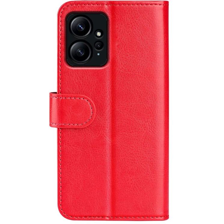 Чехол-книжка Deexe Wallet Style для Xiaomi Redmi Note 12 - Red: фото 5 из 6