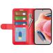 Чехол-книжка Deexe Wallet Style для Xiaomi Redmi Note 12 - Red (323026R). Фото 2 из 6