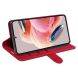 Чехол-книжка Deexe Wallet Style для Xiaomi Redmi Note 12 - Red (323026R). Фото 3 из 6