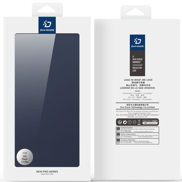 Чехол-книжка DUX DUCIS Skin Pro для Google Pixel 11 Pro - Black: фото 9 из 9