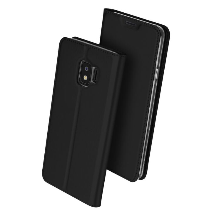 Чехол-книжка DUX DUCIS Skin Pro для Samsung Galaxy J2 Core (J260) - Grey: фото 2 из 12