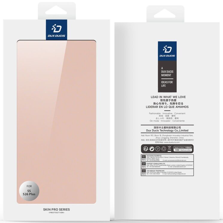 Чохол-книжка DUX DUCIS Skin Pro для Samsung Galaxy S26 Plus - Black: фото 10 з 10