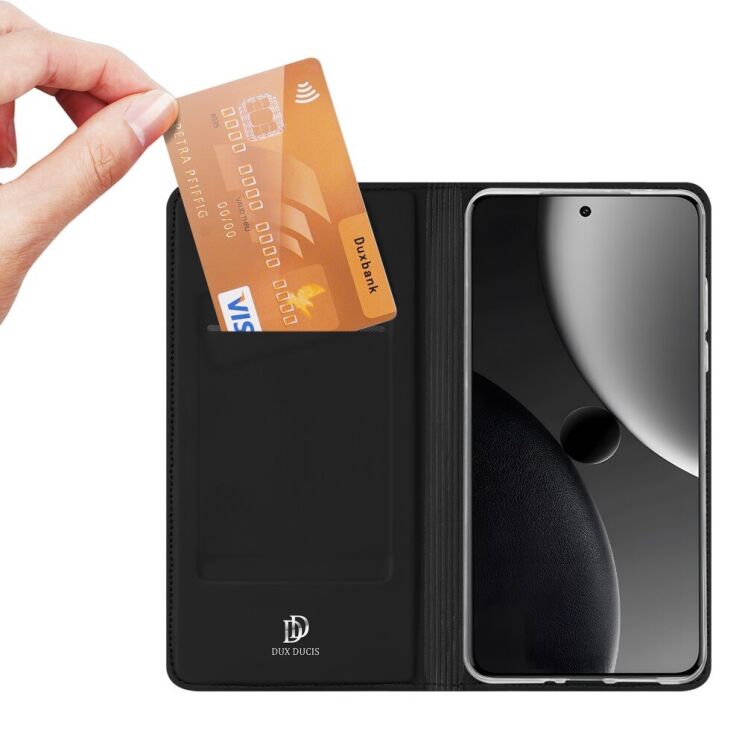 Чехол-книжка DUX DUCIS Skin Pro для Xiaomi 15 Ultra - Blue: фото 6 из 11