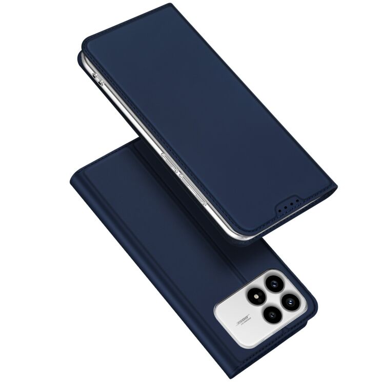 Чохол-книжка DUX DUCIS Skin Pro для Xiaomi Poco F8 Pro - Blue: фото 1 з 10