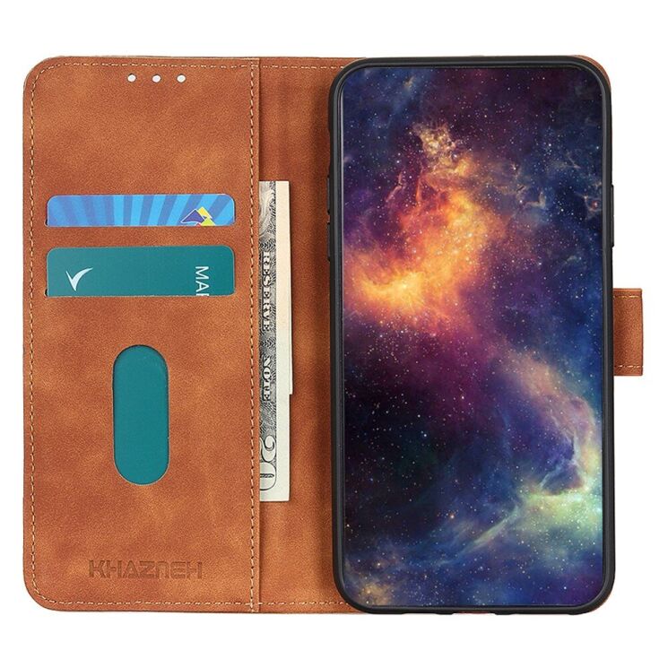 Чехол-книжка KHAZNEH Retro Wallet для Honor 200 Smart - Brown: фото 3 из 8