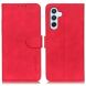 Чехол-книжка KHAZNEH Retro Wallet для Samsung Galaxy A16 (A165) - Red (365204R). Фото 1 из 8