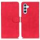Чехол-книжка KHAZNEH Retro Wallet для Samsung Galaxy A17 (A175) - Red (385011R). Фото 1 из 8