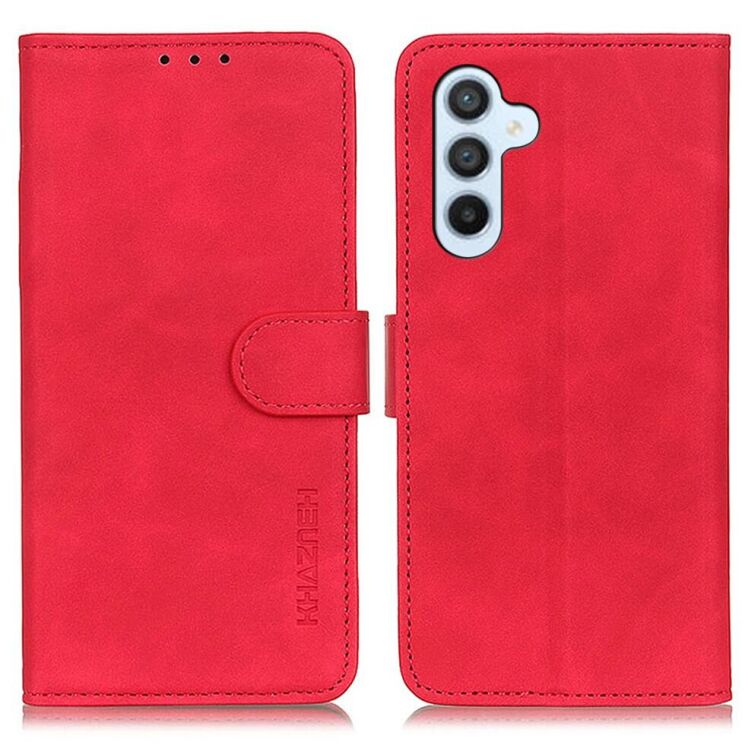 Чехол-книжка KHAZNEH Retro Wallet для Samsung Galaxy A17 (A175) - Red: фото 1 из 8