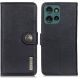 Чехол-книжка KHAZNEH Wallet Cover для Motorola Edge 50 Neo - Black (367103B). Фото 1 из 8