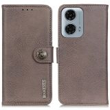 Чохол-книжка KHAZNEH Wallet Cover для Motorola Moto G24 / G04 / G04s / E14 - Khaki (347830K)