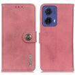 Чохол-книжка KHAZNEH Wallet Cover для Motorola Moto G85 - Pink (357008P)