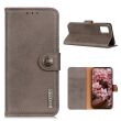 Чохол-книжка KHAZNEH Leather Wallet для Samsung Galaxy S20 FE (G780) - Grey (251707H)