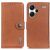 Чехол-книжка KHAZNEH Wallet Cover для Xiaomi Redmi Note 13 Pro+ - Brown: фото 1 из 8