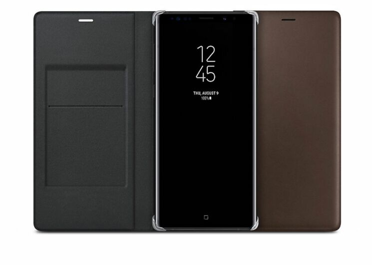 Чехол-книжка Leather Wallet Cover для Samsung Note 9 (N960) EF-WN960LAEGRU - Brown: фото 10 из 10