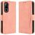 Чехол-книжка с карманами Deexe Wallet Stand для Infinix Hot 70 - Pink: фото 1 из 17