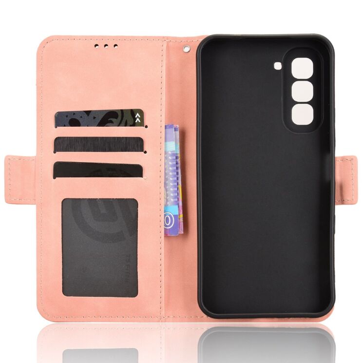 Чехол-книжка с карманами Deexe Wallet Stand для Infinix Hot 70 - Pink (422006P) Чехол-книжка с карманами Deexe Wallet Stand для Infinix Hot 70 - Pink: фото 4 из 17