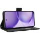 Чехол-книжка с карманами Deexe Wallet Stand для OPPO Reno 16 F/FS - Black (413401B). Фото 5 из 15