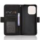 Чехол-книжка с карманами Deexe Wallet Stand для OPPO Reno 16 F/FS - Black (413401B). Фото 3 из 15