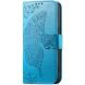Чехол-книжка с рисунком UniCase Butterfly Pattern для Realme 16 Pro - Blue (428030L). Фото 5 из 9