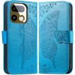 Чехол-книжка с рисунком UniCase Butterfly Pattern для Realme 16 Pro - Blue (428030L)