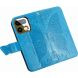 Чехол-книжка с рисунком UniCase Butterfly Pattern для Realme 16 Pro - Blue (428030L). Фото 2 из 9