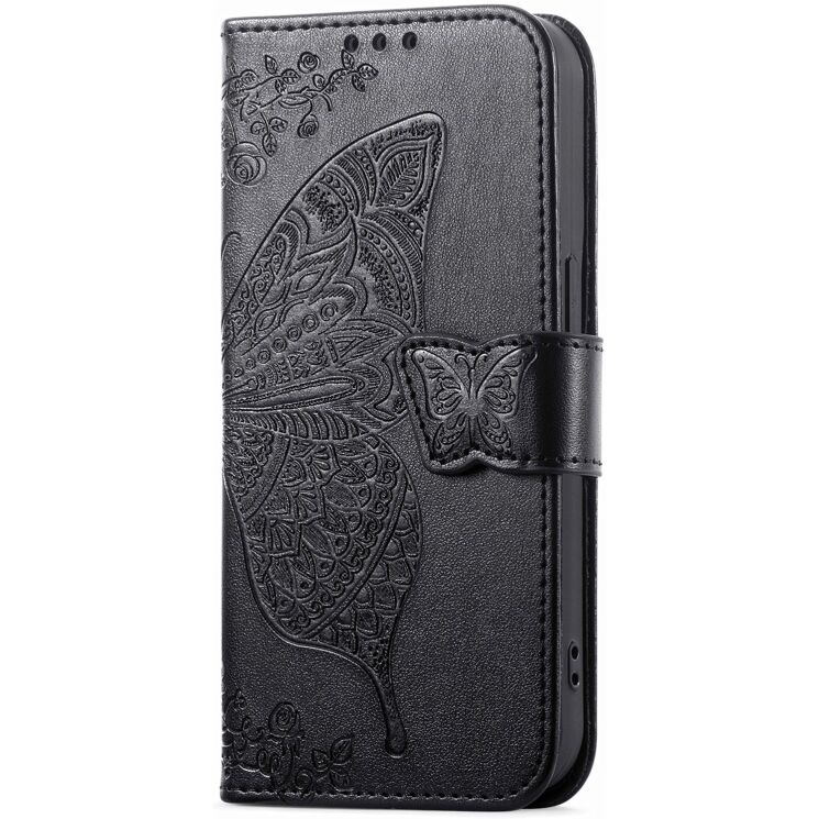 Чехол-книжка с рисунком UniCase Butterfly Pattern для Xiaomi Poco X8 Pro - Black: фото 5 из 10