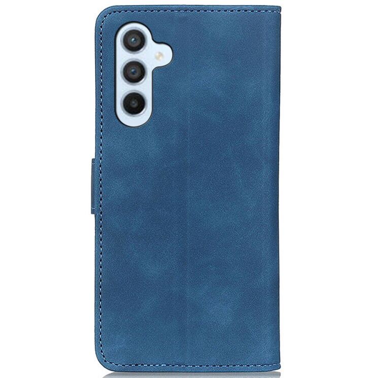 Чохол-книжка з застібкою KHAZNEH Retro Wallet для Samsung Galaxy S26 FE - Blue: фото 5 з 8