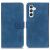 Чохол-книжка з застібкою KHAZNEH Retro Wallet для Samsung Galaxy S26 FE - Blue: фото 1 з 8