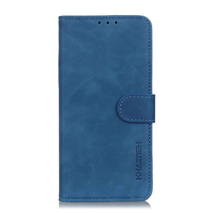 Чехол-книжка с застежкой KHAZNEH Retro Wallet для Xiaomi 17T - Blue: фото 5 из 10