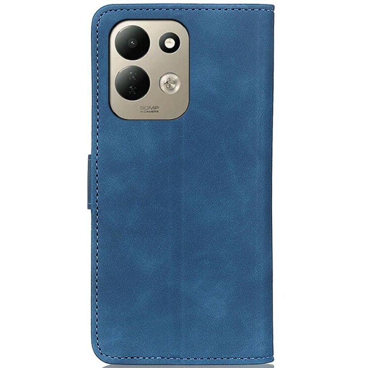 Чехол-книжка с застежкой KHAZNEH Retro Wallet для Xiaomi Redmi 17 - Blue: фото 4 из 8
