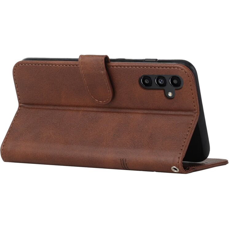 Чехол-книжка с застежкой UniCase Jet Cover для Samsung Galaxy S26 FE - Brown: фото 2 из 10