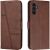Чехол-книжка с застежкой UniCase Jet Cover для Samsung Galaxy S26 FE - Brown: фото 1 из 10