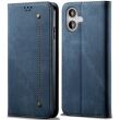 Чехол-книжка UniCase Jeans Wallet для Apple iPhone 16 Plus - Blue (360610L)